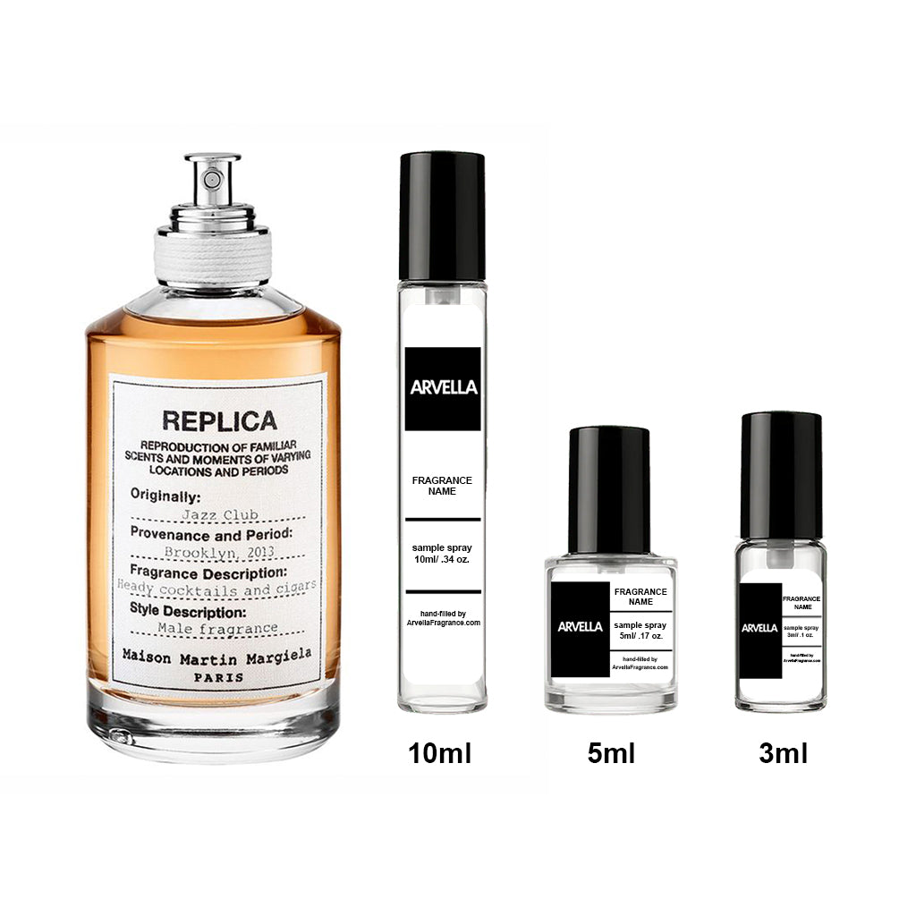 Maison Margiela Replica Jazz Club Sample 3ml Spray - Arvella Fragrance